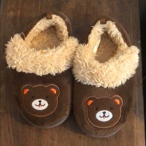 Teddy bear slippers